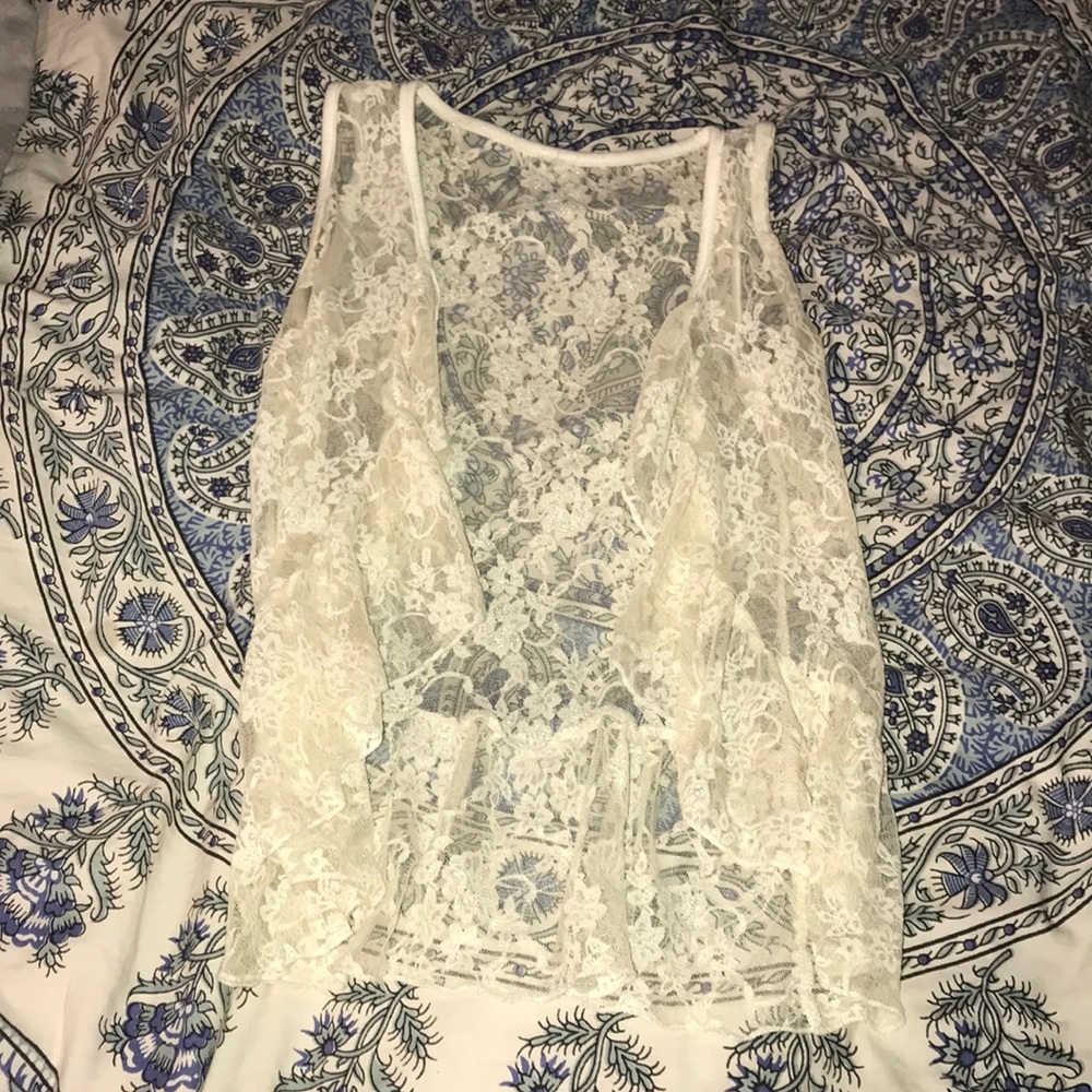 Lace cardigan